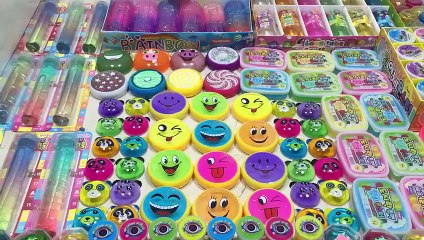 MIXING ALL MY STORE BOUGHT SLIME !! SLIME SMOOTHIE - SATISFYING SLIME VIDEOS
