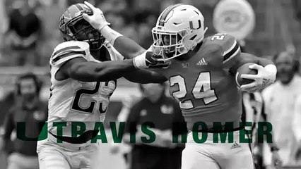 Miami RB Travis Homer: 8 Car, 168 Yds, TD vs. Pitt
