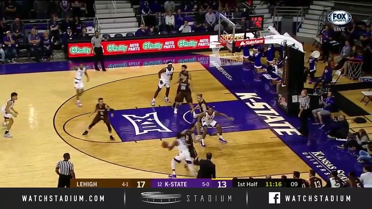 Lehigh vs. No. 12 Kansas State Basketball Highlights (2018-19)
