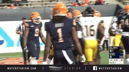 Southern Mississippi vs. UTEP Football Highlights (2018)