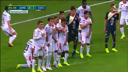 Emanuel Aguilera Goal - Club América vs Veracruz 3-1