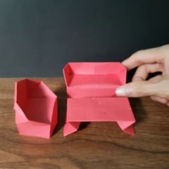 How to make a paper sofa - DIY Paper Crafts #3