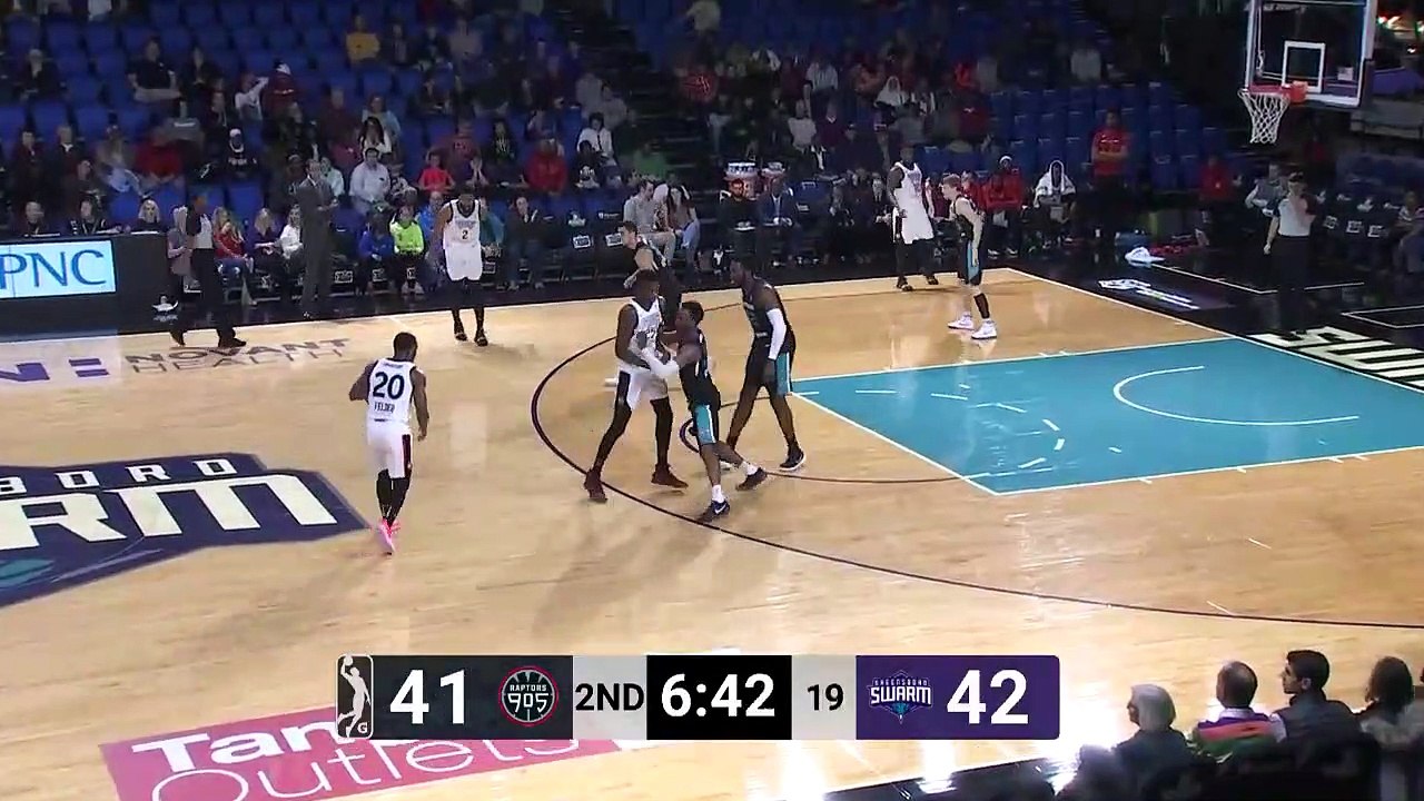 Two-Way Players Chris Boucher (34 PTS/14 REB)  & Jordan Loyd (24 PTS) Combine For Over Half Of Raptors 905's Points In Win