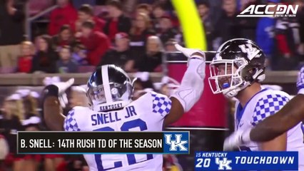 Kentucky vs. Louisville Football Highlights (2018)