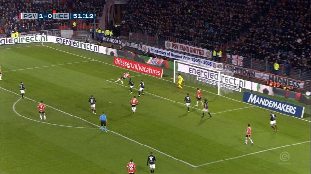 Eredivisie - Le but Cristianesque de Luuk de Jong avec le PSV