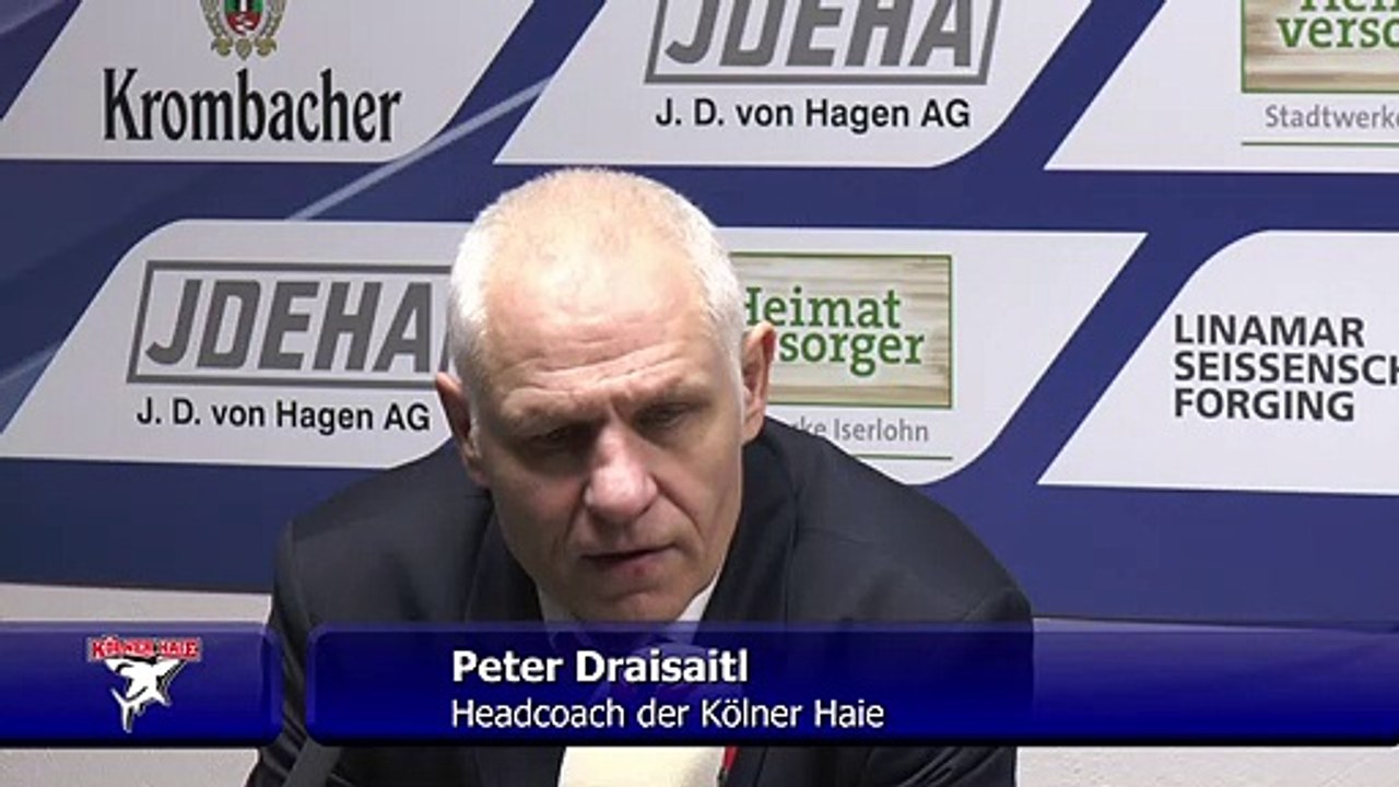 Das sagen Peter Draisaitl und Jamie Bartman zum Derbysieg der Haie