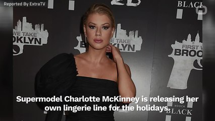 Charlotte McKinney Creates New Lingerie Line For The Holidays