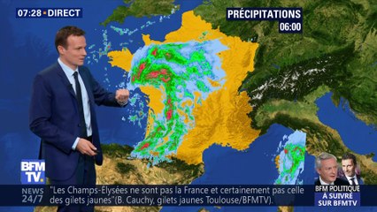 La météo pour ce dimanche 25 novembre 2018