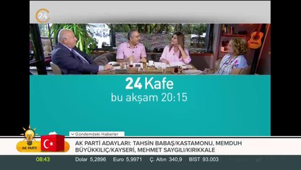 24 Kafe bu akşam 20:15'te