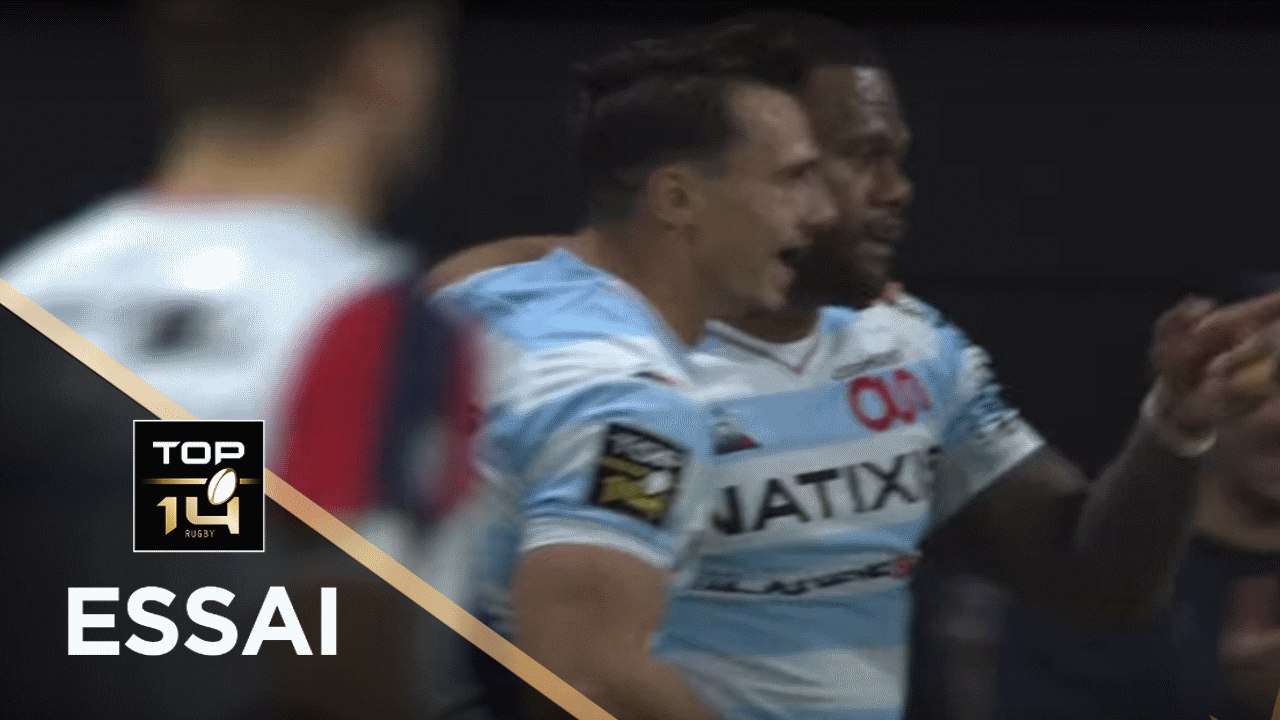 TOP 14 - Essai Virimi VAKATAWA 2 (R92) - Racing 92 - Grenoble - J10 - Saison 2018/2019