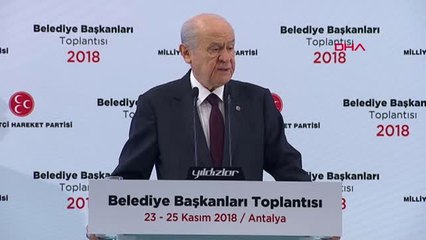 Antalya-Bahçeli Cumhurbaşkanlığı Hükümet Sistemi'nin Muhafazası İçin Her Fedakarlığı Seve Seve...