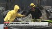 California wildfire 95% contained thanks to rain; flash flood watch in effect