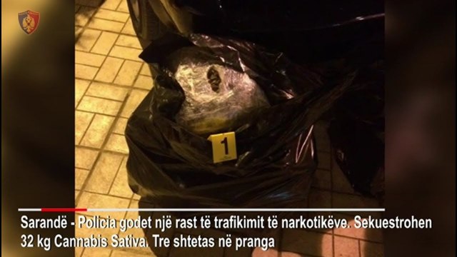 Report TV - Po transportonin 32 kg kanabis brenda një BMW-X5, pranga tre personave në Sarandë