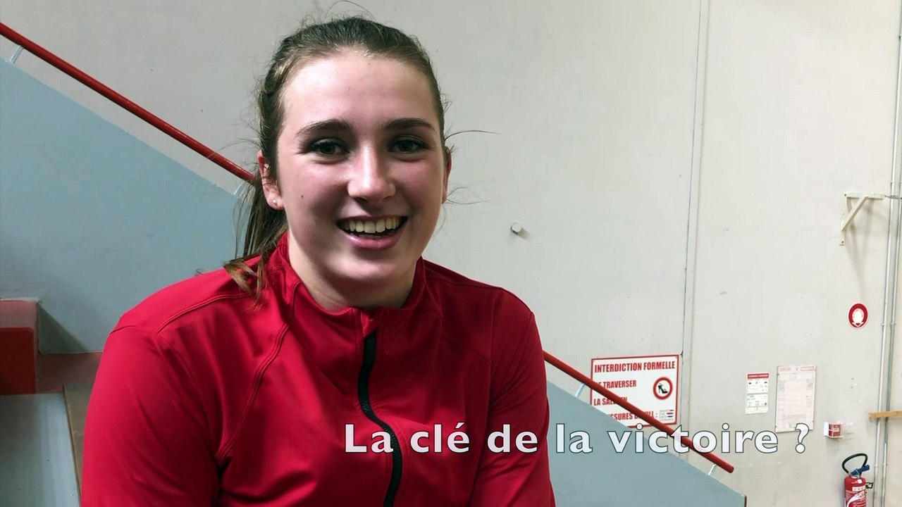 Volley-ball - Réaction de Thaïs Daden après Saint-Dié - Evreux