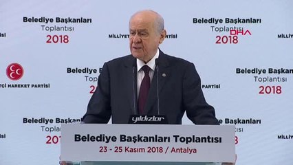 Antalya-Devlet Bahçeli Partisinin Antalya Kampının Kapanışında Konuştu-2