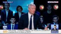 Carburants: pour Bruno Le Maire, la France 