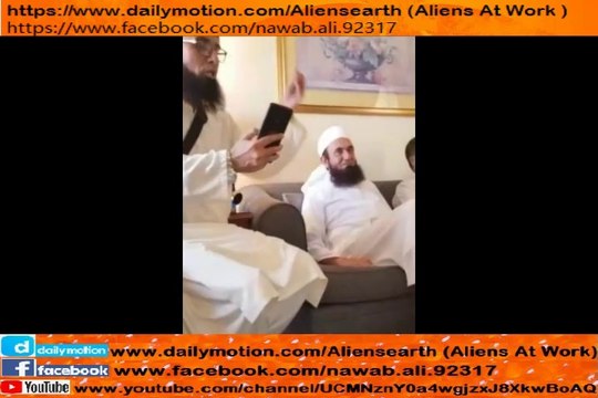 Maulana Tariq Jameel listening beautiful Naat from Shaaz Khan
