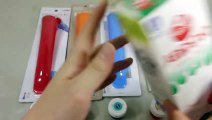 칼라 우유 폴라포 아이스크림 만들기! 식용 색소 포핀쿠킨 요리 장난감 소꿉놀이 How to Make 'Milk Ice Cream Bar' Recipe Cooking Toys làm