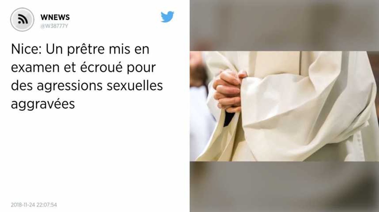 Un prêtre niçois mis en examen pour des agressions sexuelles sur mineurs.