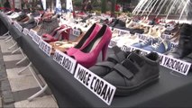 Kadın Cinayetine Kurban Giden 363 Kadın, 363 Çift Ayakkabı...yüzlerce Kadın Ayakkabısıyla Kadına...