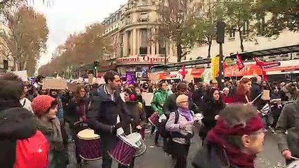 'Feminist tidal wave': thousands protest against sexist violence