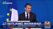 Emmanuel Macron affirme qu'il faut 