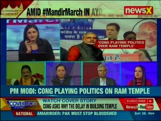 Face off between BJP & Congress over Ram Temple