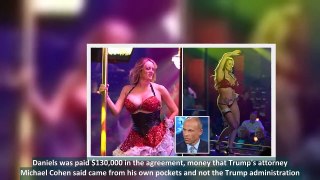 Stormy Daniels takes a spin around the pole in Florida strip club