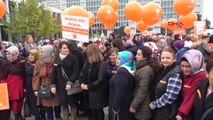 Ak Partili Kadınlar Kadına Yönelik Şiddete Karşı Yürüdü