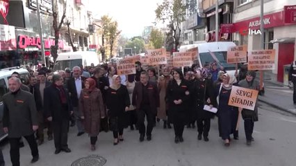 Bilecik'te Kadına Şiddete "Hayır" Yürüyüşü