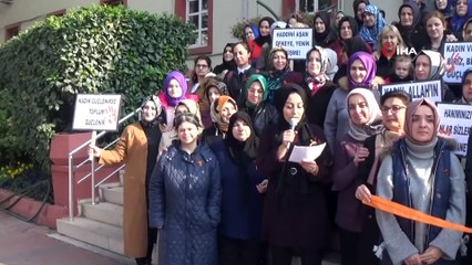 - İnegöl'de kadına şiddete turuncu farkındalık