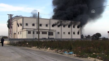 Geri dönüşüm tesisinde yangın  - TEKİRDAĞ