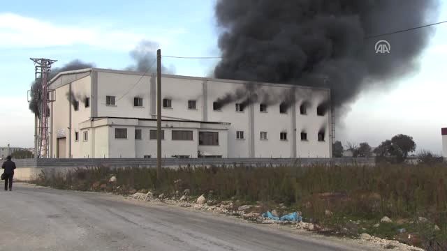 Geri Dönüşüm Tesisinde Yangın