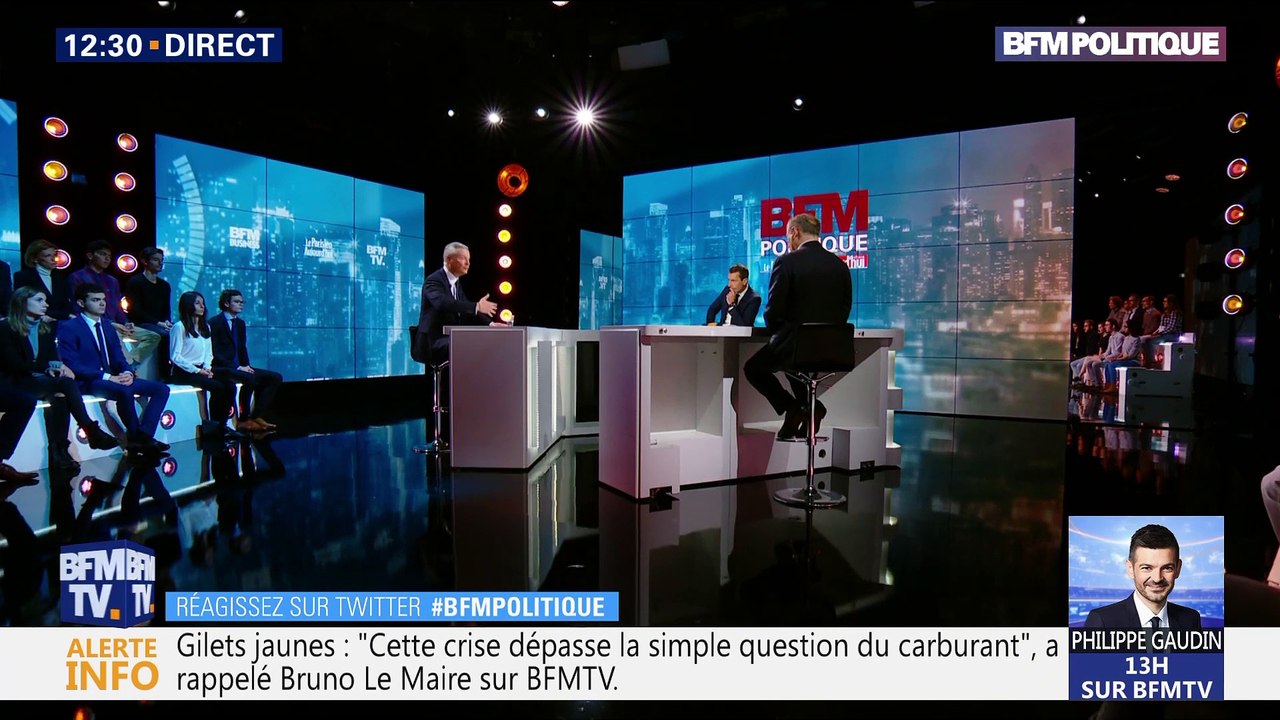 Politiques au quotidien: "Il faut baisser la dépense publique pour baisser la dette et pouvoir baisser les impôts", c'est le cap qu'il faut continuer à suivre, Bruno Le Maire
