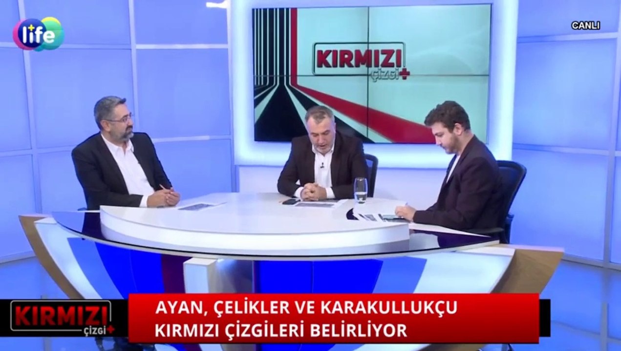 Kırmızı Çizgi + 25 Kasım 2018 - Serdar Ali Çelikler, Mehmet Ayan ve Uğur Karakullukçu