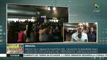 Brasil: 200 médicos cubanos parten a su país desde Sao Paulo