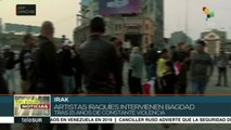 Irak: artistas intervienen Bagdad después de 15 años de guerra