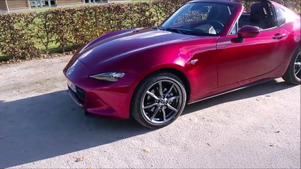 Mazda MX-5 RF 184 ch (ND/2018)  walkaround / acceleration test