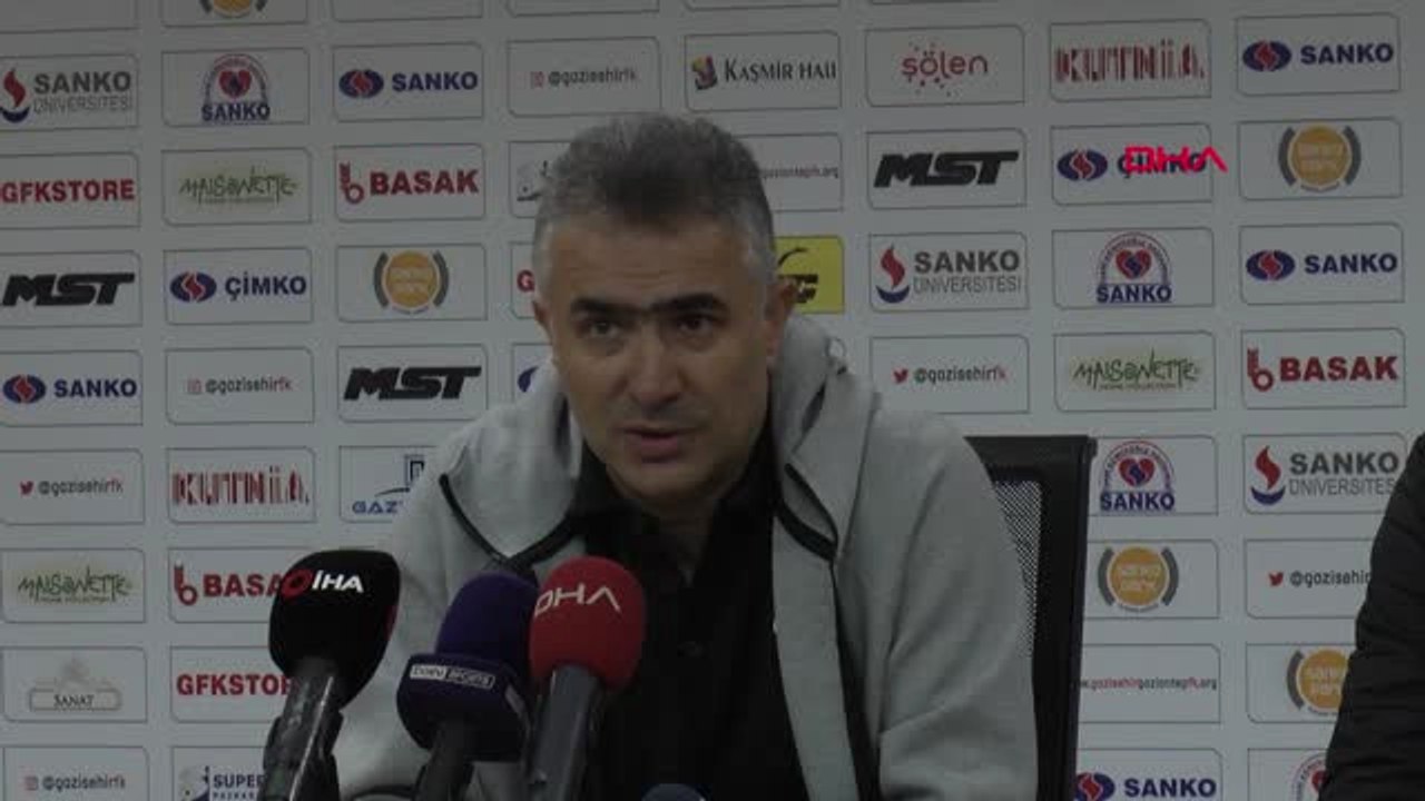 Spor Gazişehir Gaziantep - Boluspor Maçının Ardından