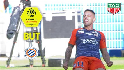 But Andy DELORT (45ème +1) / Montpellier Hérault SC - Stade Rennais FC - (2-2) - (MHSC-SRFC) / 2018-19