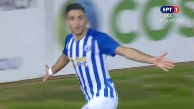 1-0 Efthymios Koulouris Goal - Atromitos vs Olympiakos Piraeus - 25.11.2018 [HD]