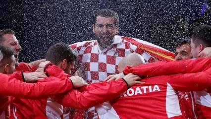 Kroatiens Tennisteam gewinnt Davis Cup