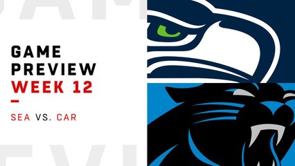 Seahawks vs. Panthers Week 12 preview | NFL Playbook