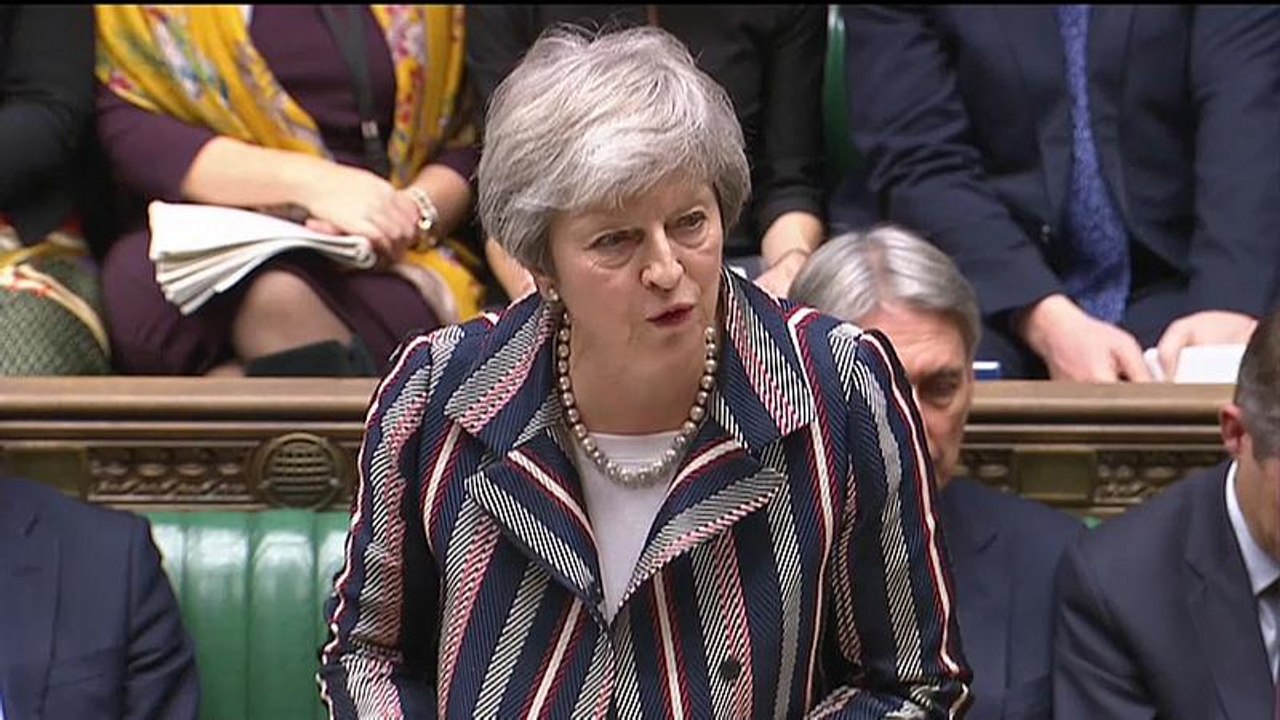 May kämpft für EU-Austrittsentwurf