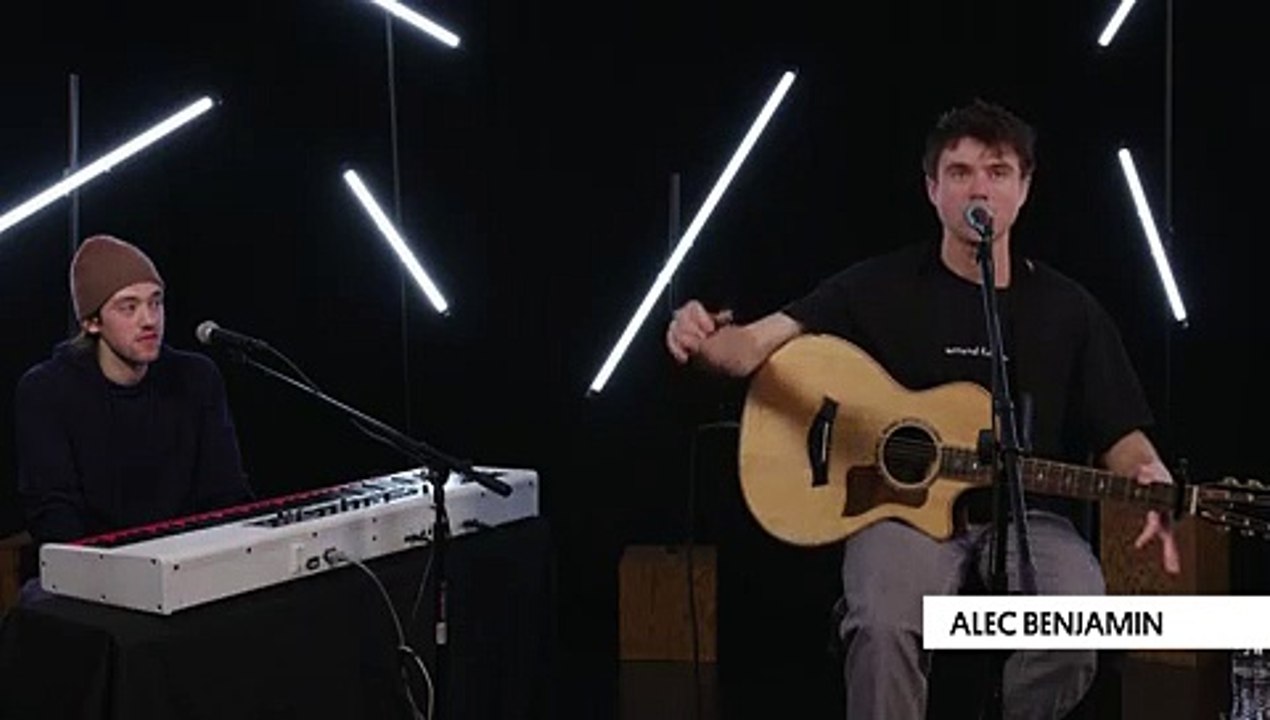 Alec Benjamin performing Live on Billboard