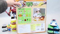 점토 플레이도우 클레이 만두 타요 뽀로로 폴리 장난감 Play Doh Dumpling Kids Cook Kitchen Toy