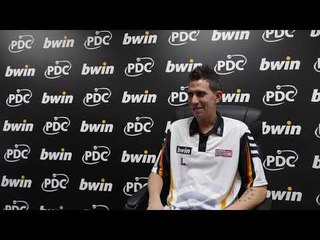 Michael Unterbuchner had 'already booked his flight home' before stunning victory over James Wade