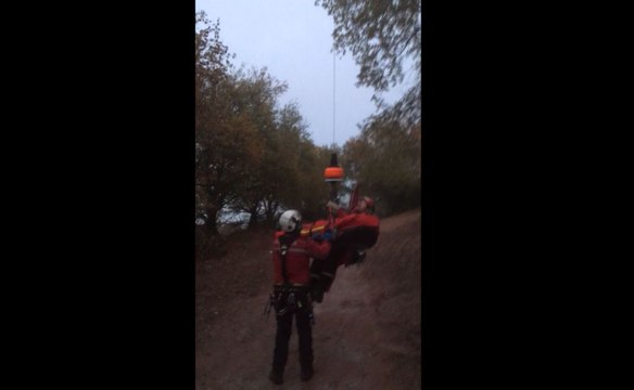 Accident de moto : un jeune blessé hélitreuillé - 25/11/2018