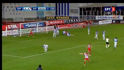 Vukovic J     Super  Goal   (1:2)   Atromitos vs Olympiakos Piraeus