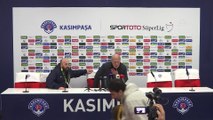 Kasımpaşa-Evkur Yeni Malatyaspor maçının ardından - Mustafa Denizli - İSTANBUL